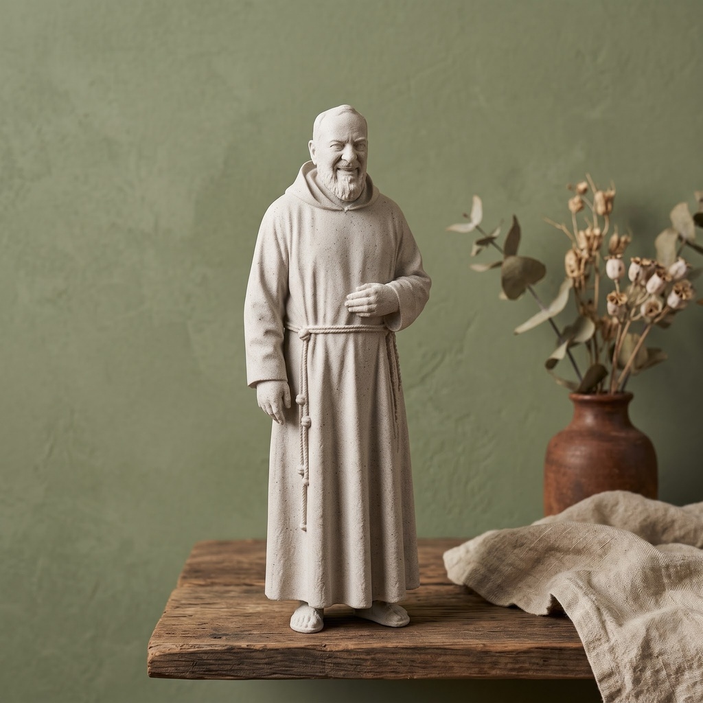 San Padre Pío — figura 12 cm