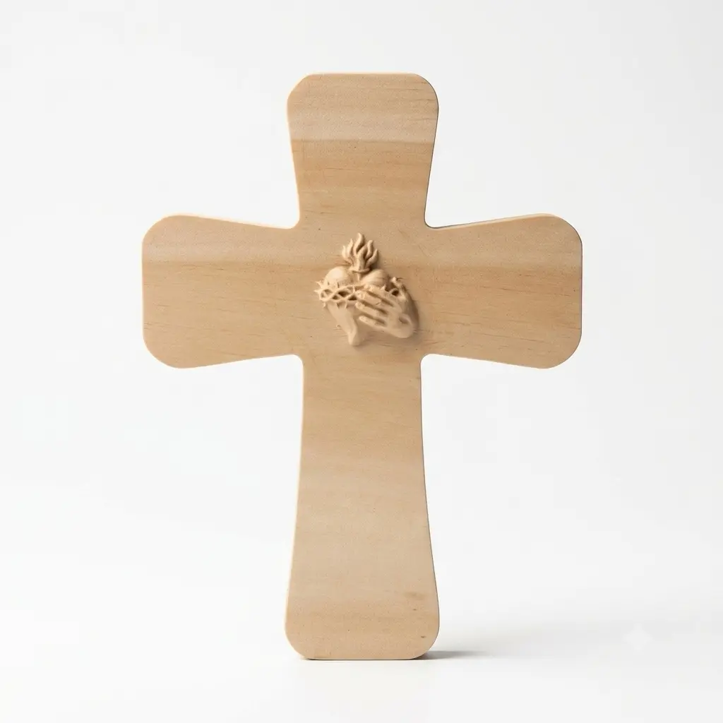 Cruz Sagrado Corazón de Jesús — grande