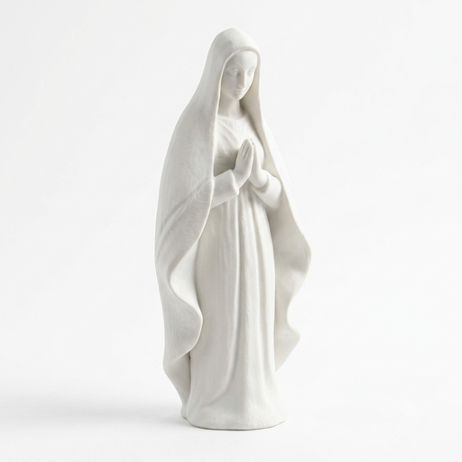 [ART-VIRGENMARIA3D-12] Virgen María Orante — Impresión 3D (PLA) 12 cm